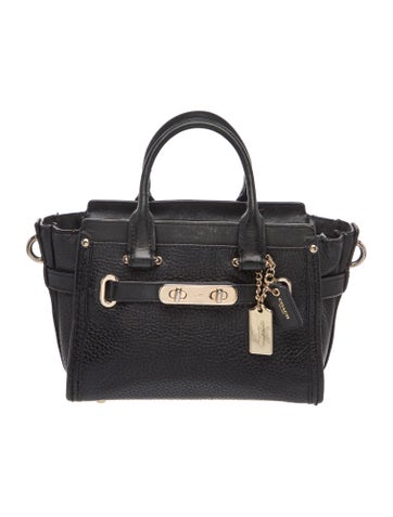 Leather Top Handle Bag