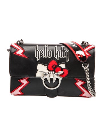 Pinko Leather Shoulder Bag