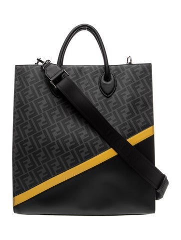 Fendi Zucca FF Top Handle Bag
