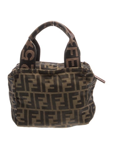Zucca FF Top Handle Bag Mini Vintage