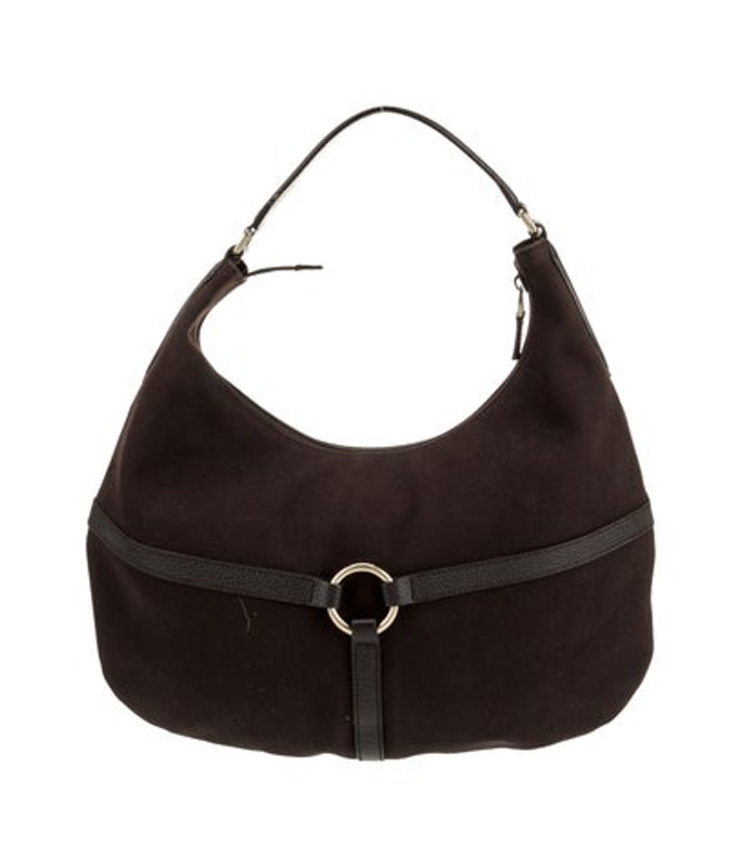 Gucci Canvas Shoulder Bag