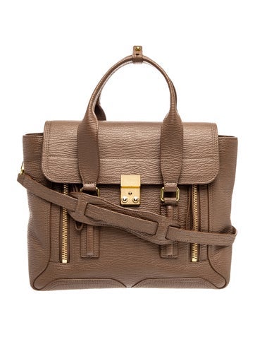 Leather Top Handle Bag