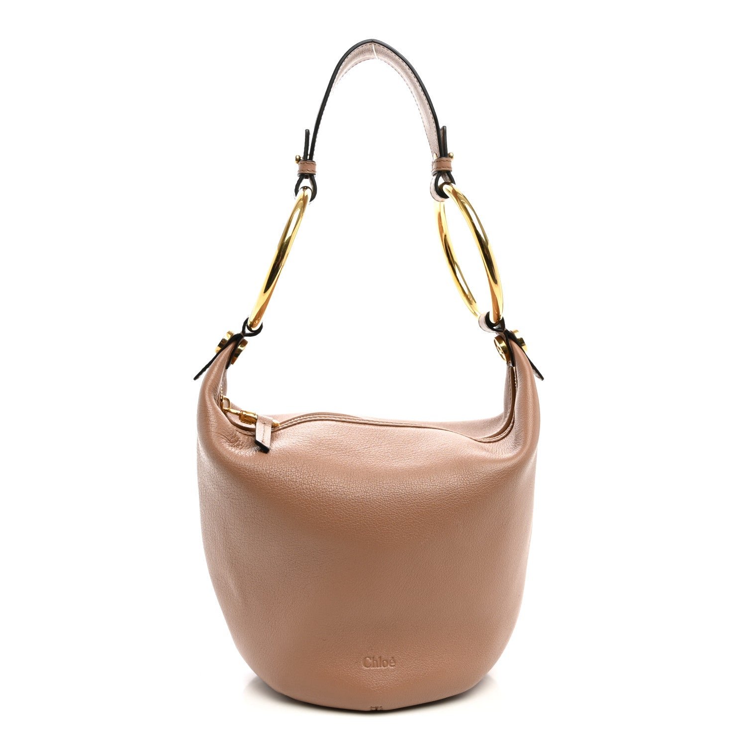 Chloe Calfskin Small Bracelet Shoulder Bag Woodrose