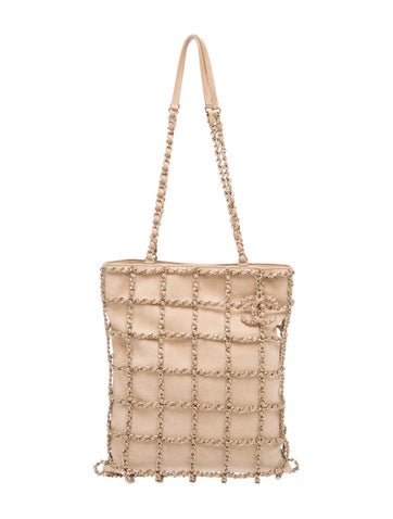 Chain Frame Shopping Tote