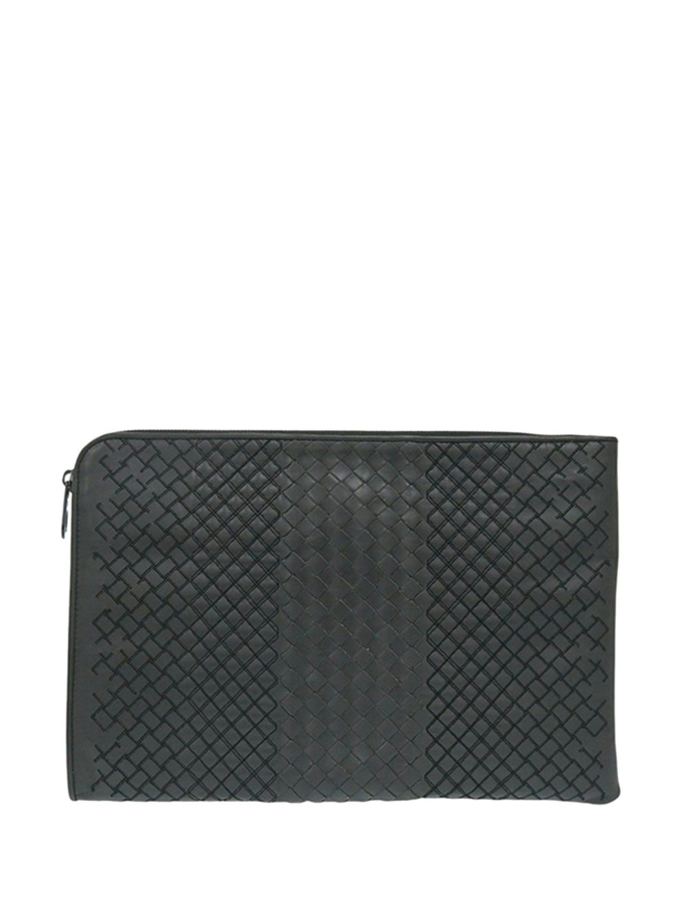 2012-2026 Nappa Intreccio Imperatore Zip clutch bag