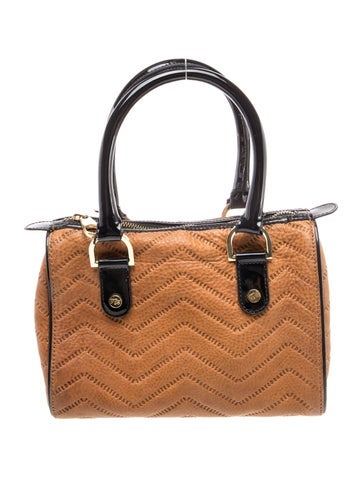 Leather Top Handle Bag