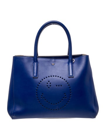 Anya Hindmarch Leather Top Handle Bag