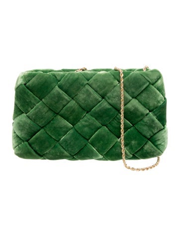 Loeffler Randall Velvet Shoulder Bag