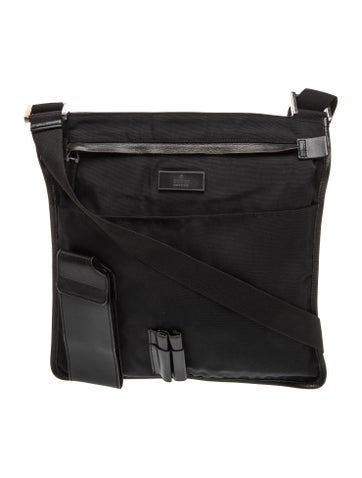 Nylon Messenger Bag Vintage