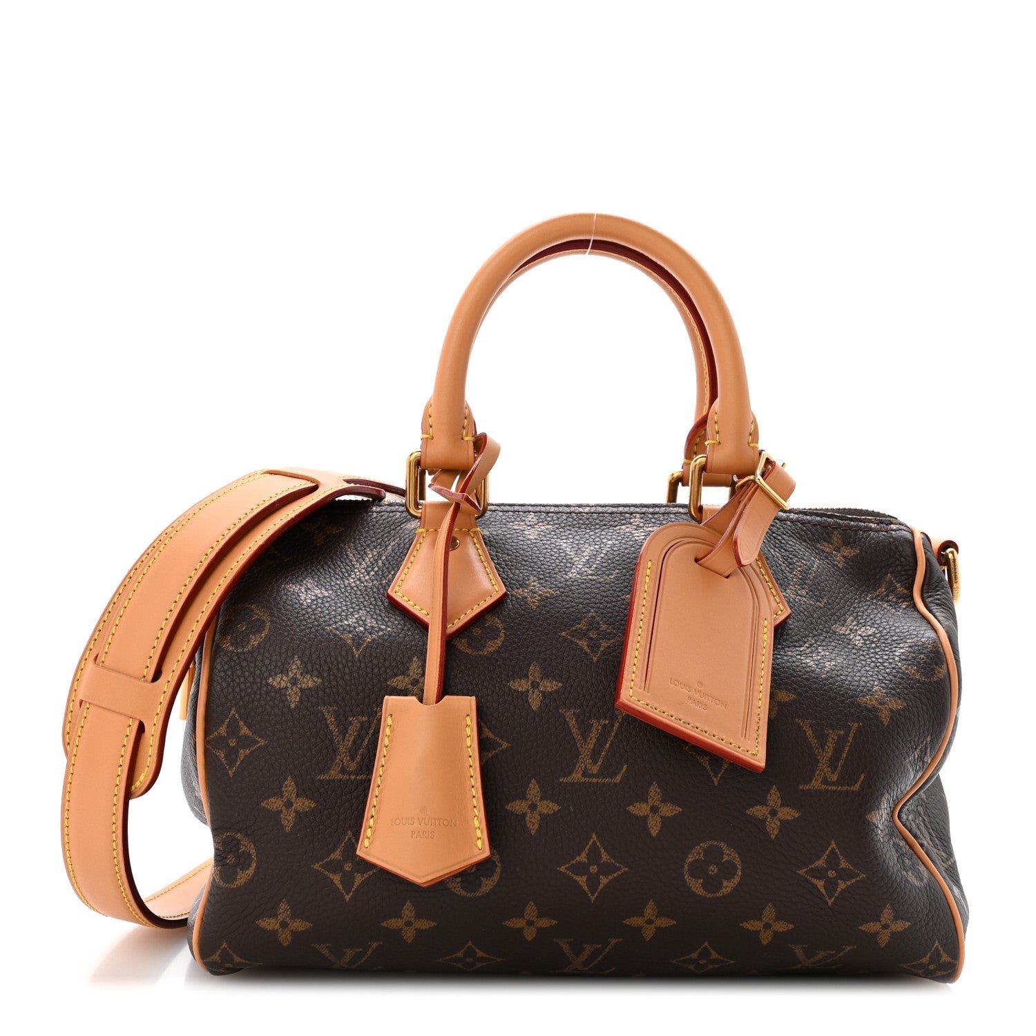 Louis Vuitton Calfskin Monogram Speedy P9 Bandouliere 25