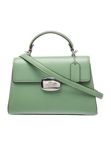 Leather Top Handle Bag