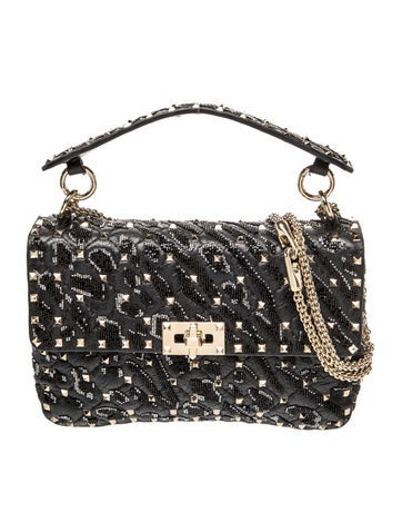 Valentino Leather Top Handle Bag