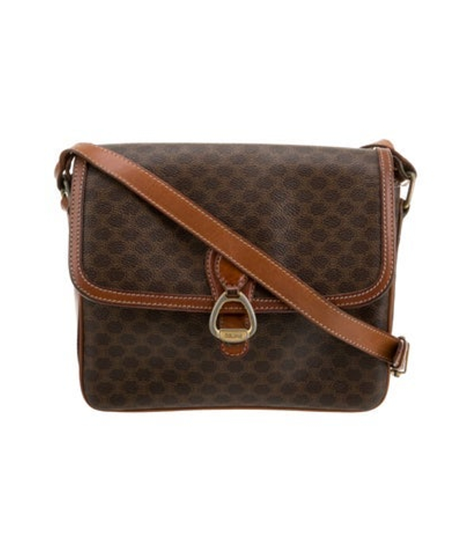 Celine Macadam Vintage Shoulder Bag