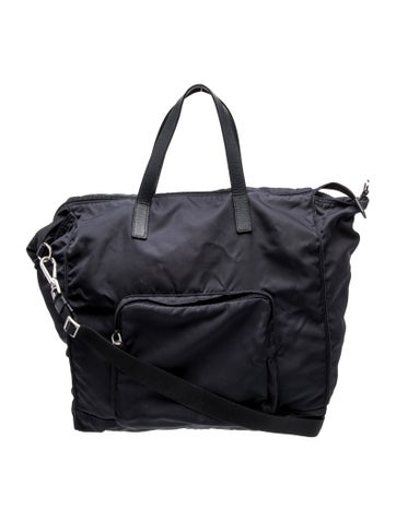 Saffiano Leather Weekender Bag