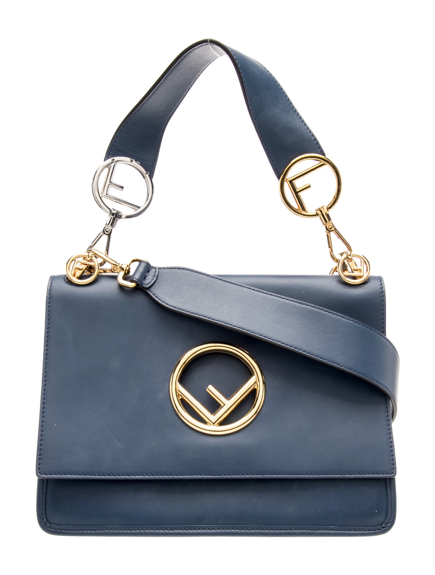 Fendi Leather Kan I F Medium