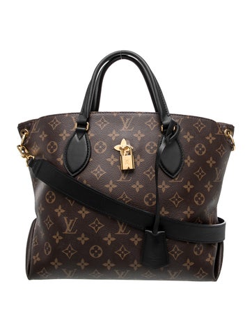 LV Monogram Flower Zipped Tote MM