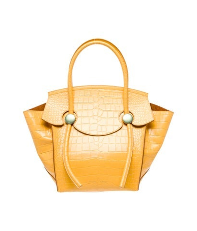 Proenza Schouler Schouler Embossed Leather Top Handle Bag