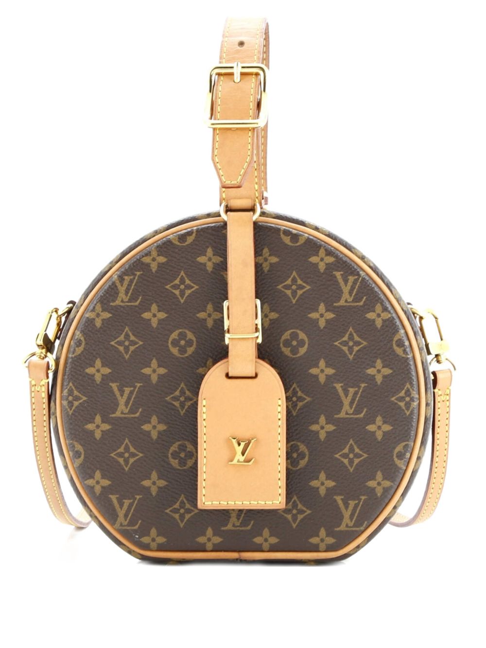 Petite Boite Chapeau Bag Monogram Canvas crossbody bag