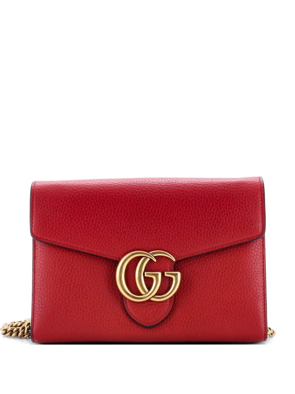GG Marmont Chain Wallet Leather Mini clutch bag