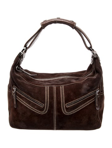 Suede Shoulder Bag