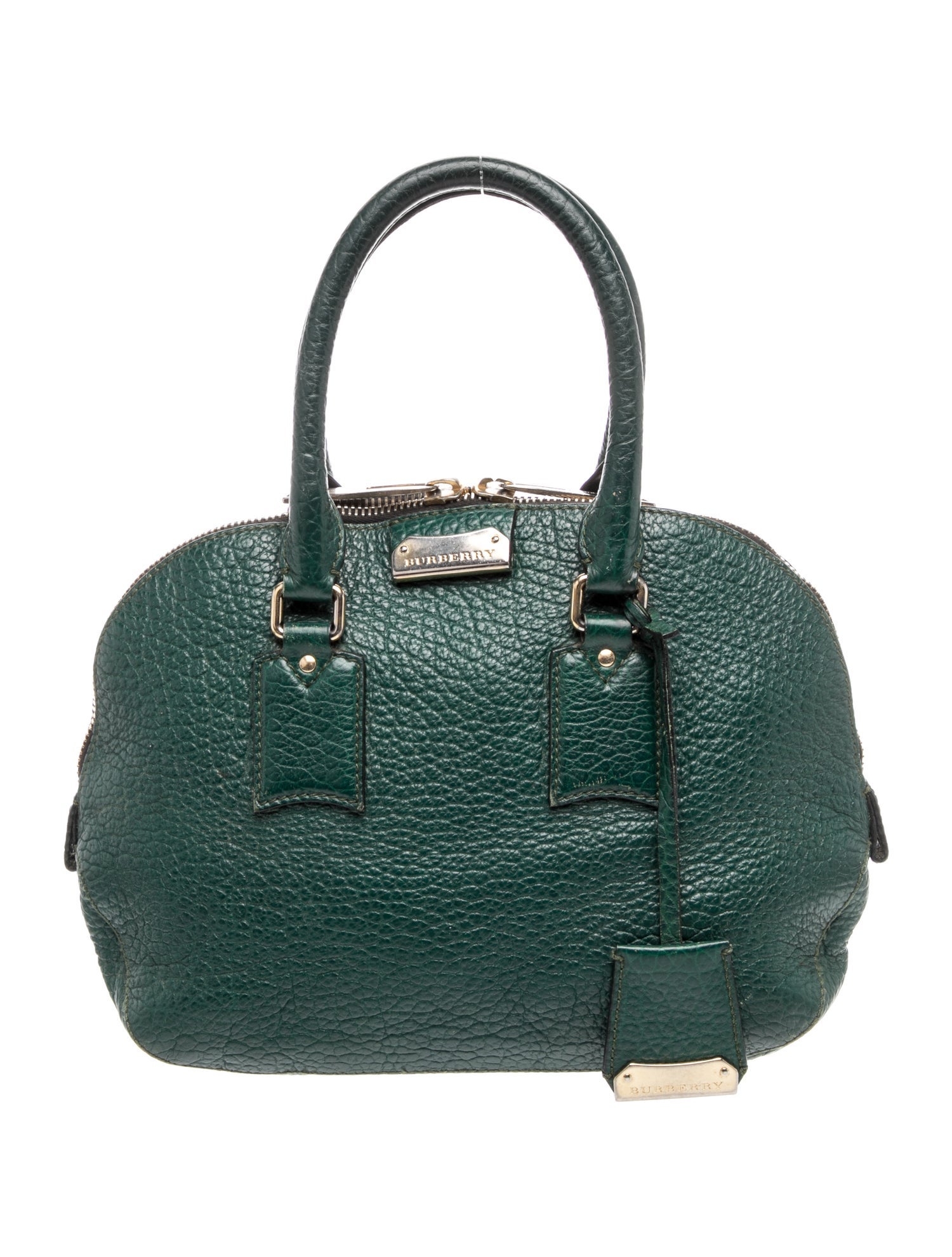 Leather Top Handle Bag