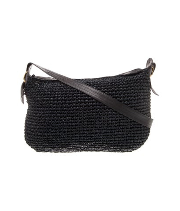 Bally Raffia Shoulder Bag