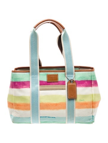 Coach Canvas Shoulder Bag