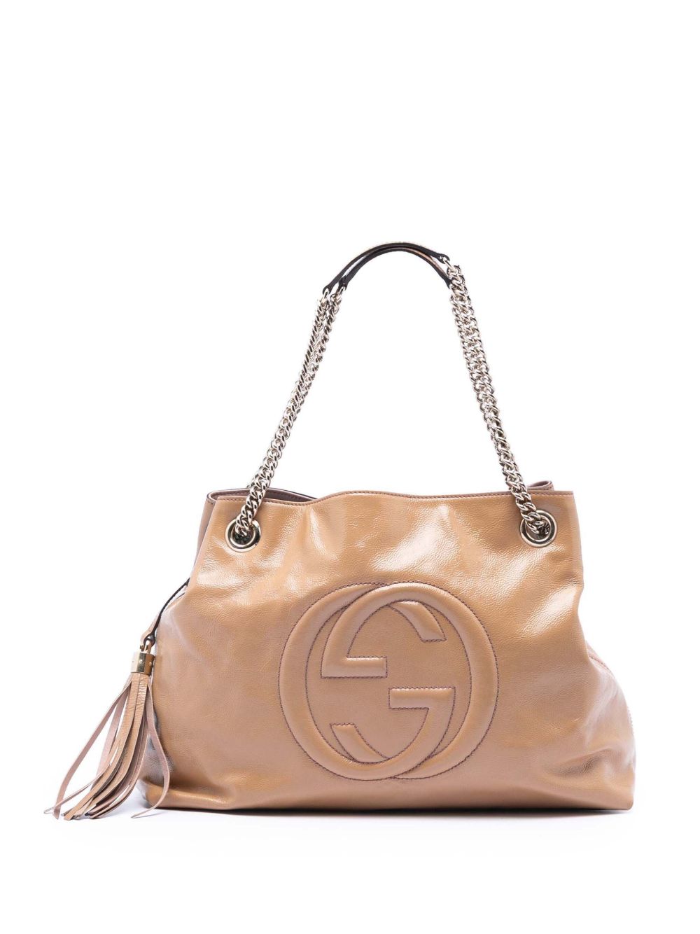 2016-2026 Medium Patent Soho Chain tote bag