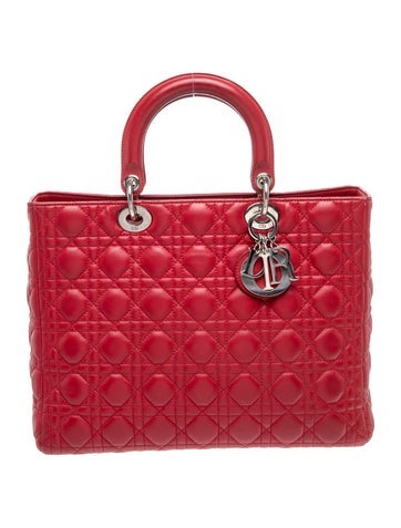 Cannage Lady Dior Large Vintage