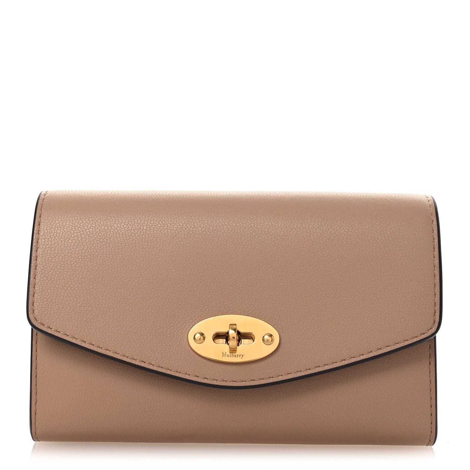 Mulberry Classic Grain Medium Darley Wallet Rosewater
