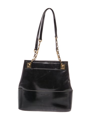 Leather Top Handle Bag