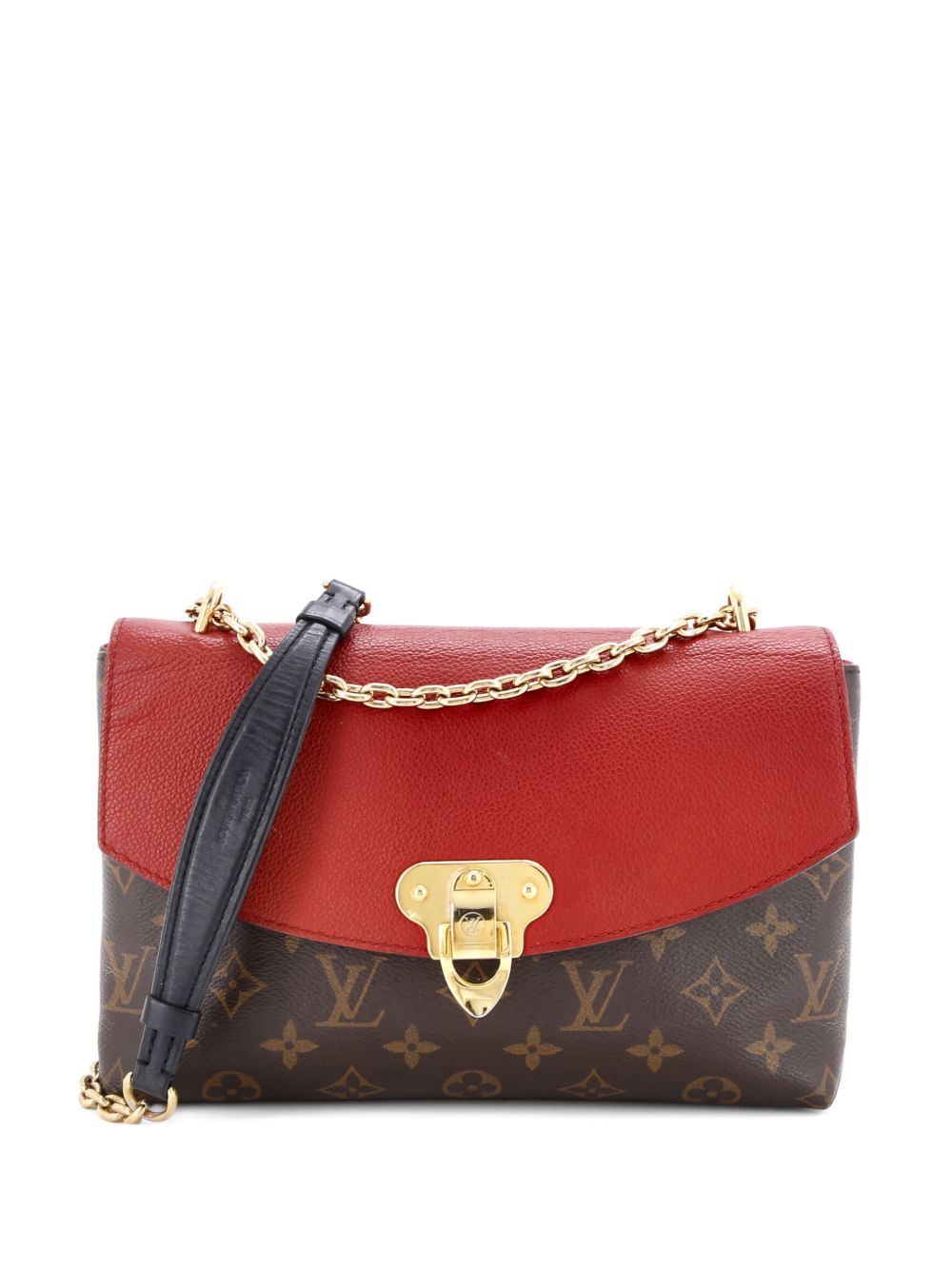 Saint Placide Handbag Monogram Canvas and Leather shoulder bag