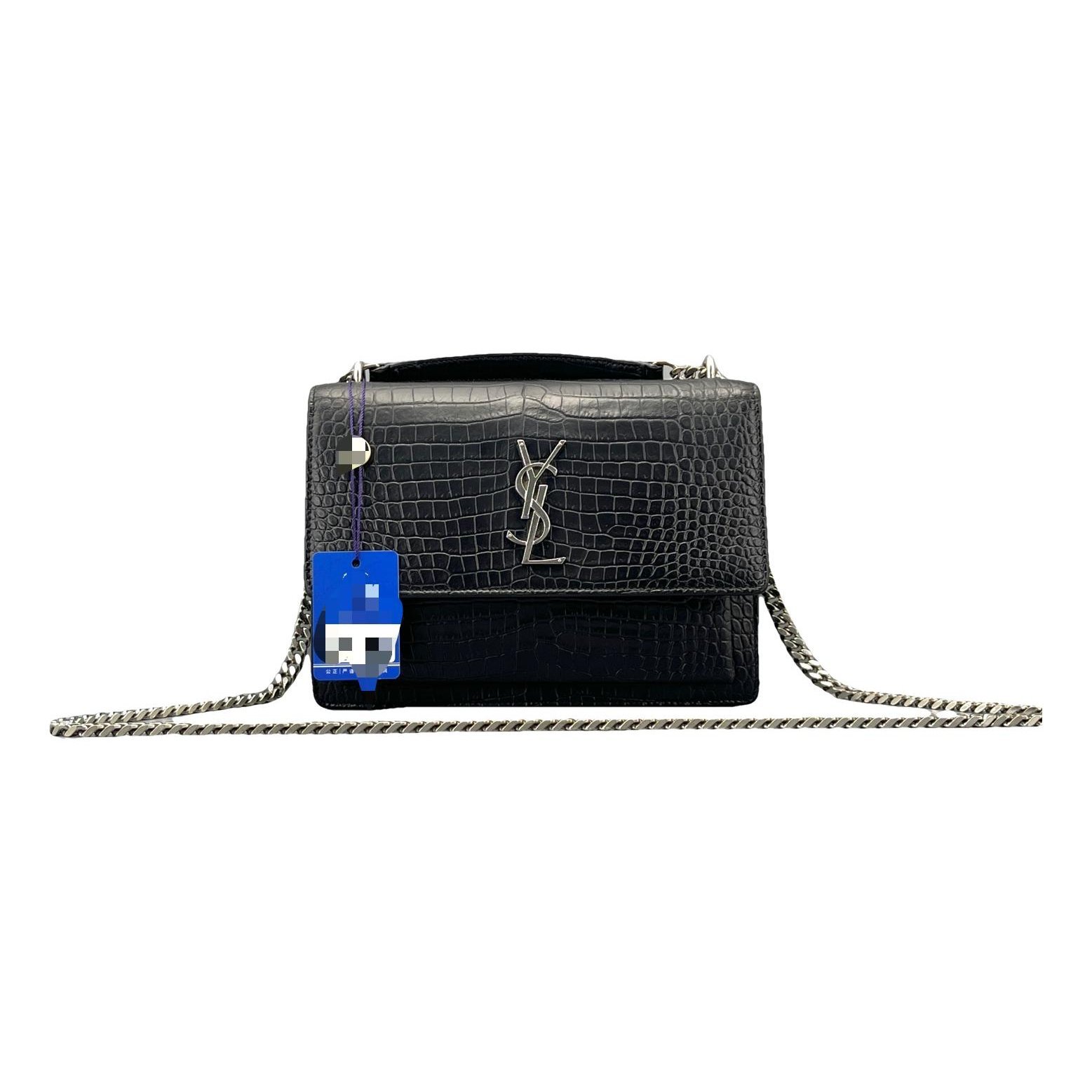 Sunset leather handbag