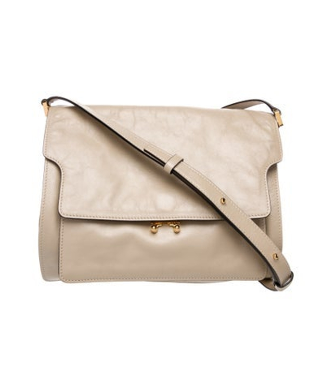Marni Leather Messenger Bag