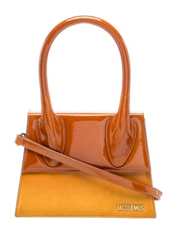 Leather Top Handle Bag