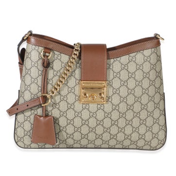 Canvas Padlock Shoulder Medium