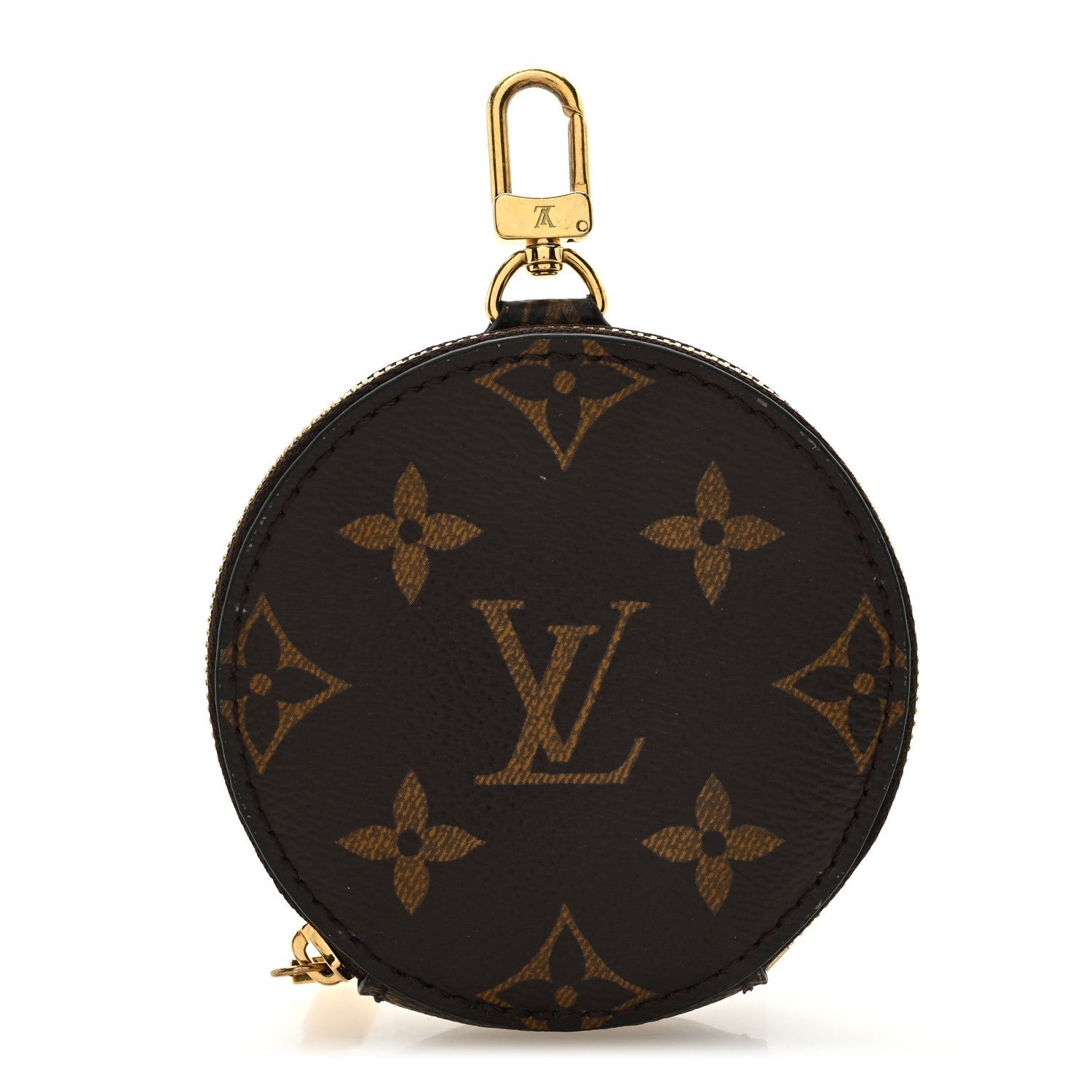 Louis Vuitton Monogram Multi Pochette Accessories Round Coin Purse
