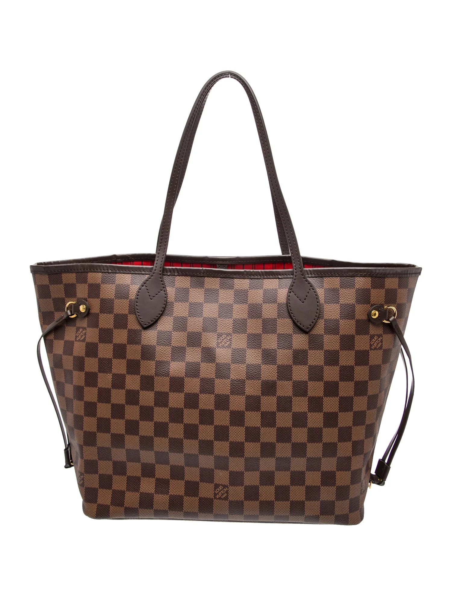 Damier Ebene Neverfull w/Pouch MM
