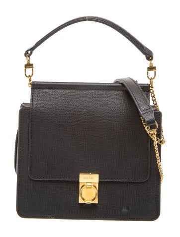 Polene Leather Crossbody Bag