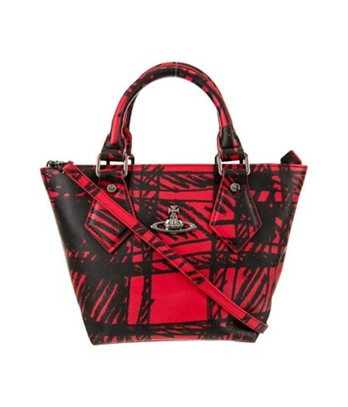 Vivienne Westwood Westwood Saffiano Leather Top Handle Bag