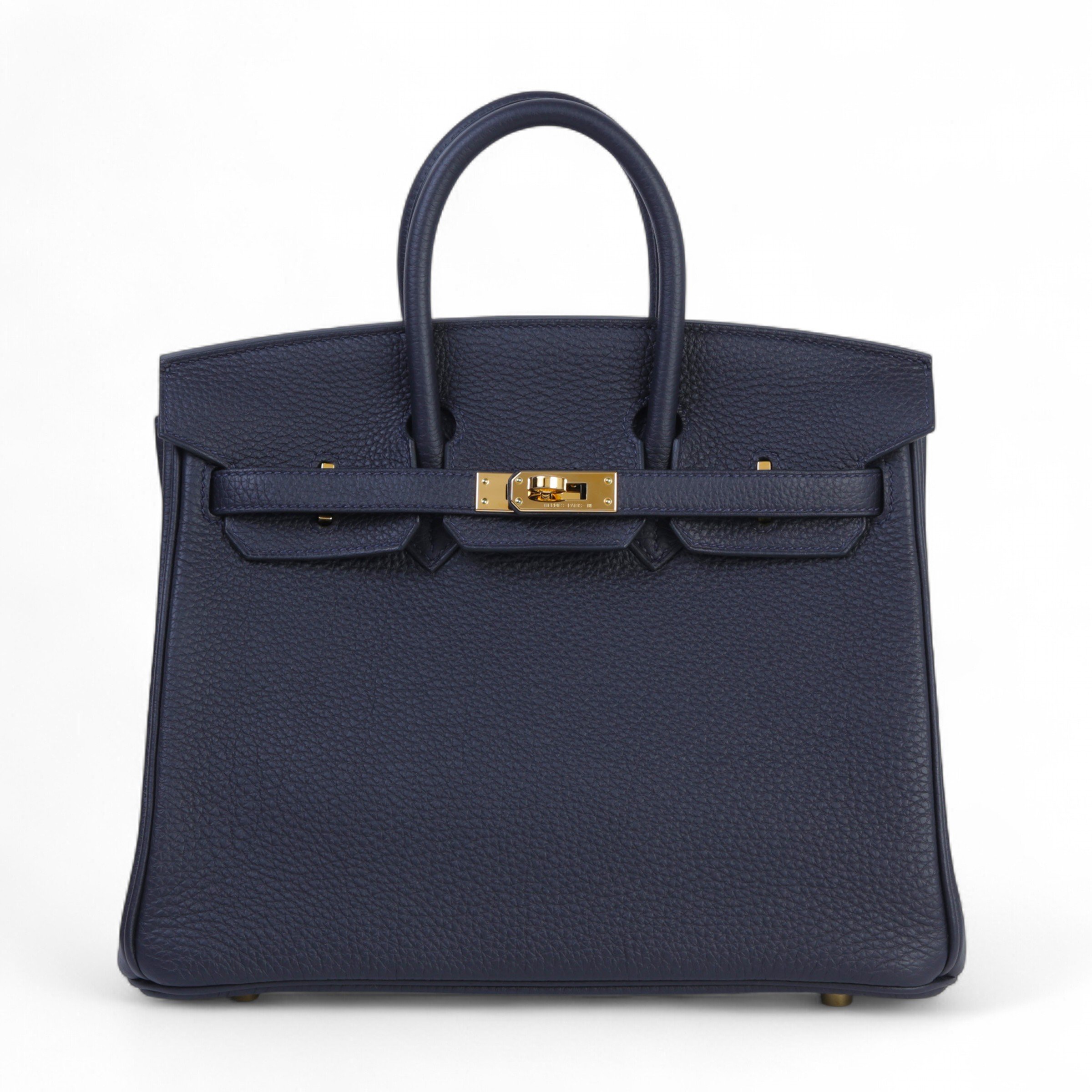 Hermes Excellent ( Rank SA ) HERMÈS Birkin 25 Caban (3Y) Togo Gold hardware U (2022)