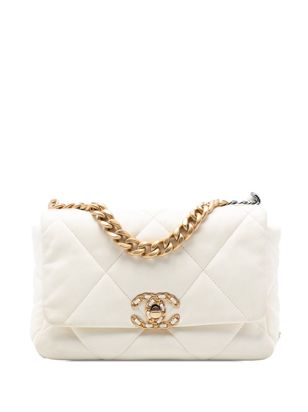 2021-2025 Medium Lambskin 19 Flap satchel
