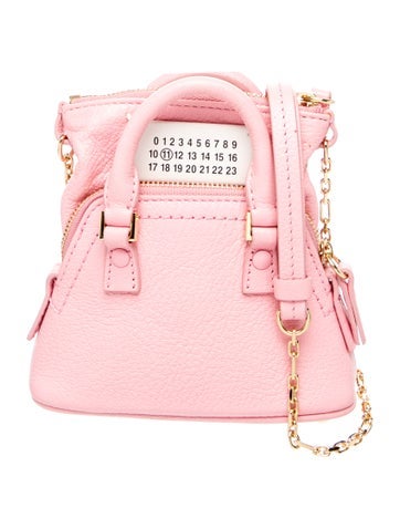 Leather Top Handle Bag w/ Tags