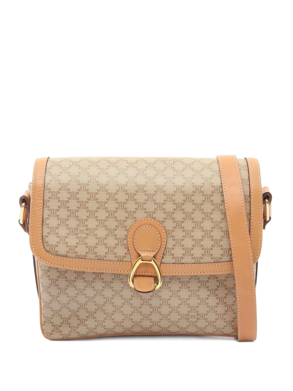2000s macadam-pattern shoulder bag