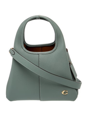 Leather Top Handle Bag