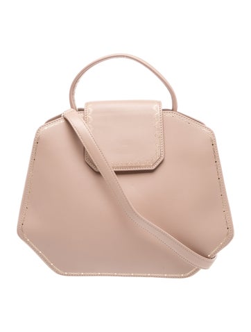 Cartier Leather Top Handle Bag Large