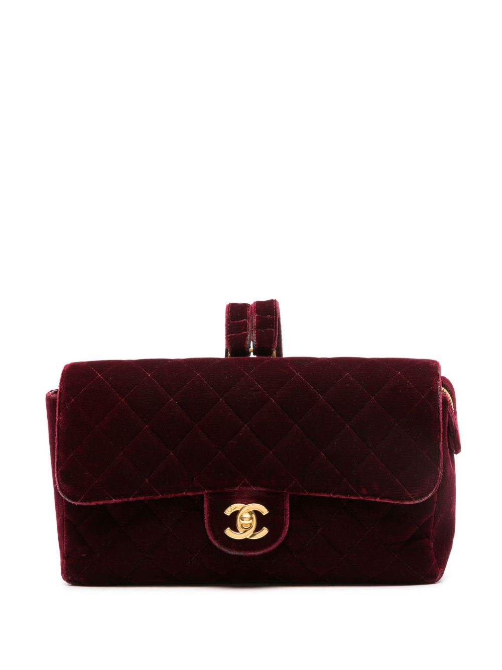 1994-1996 Classic Flap velvet shoulder bag
