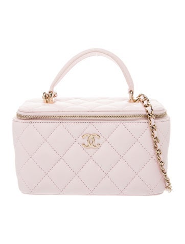 Top Handle Vanity Case w/ Chain