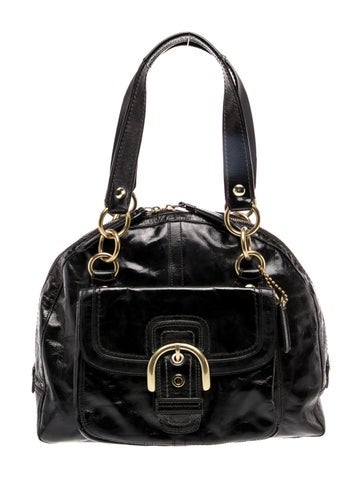 Leather Top Handle Bag