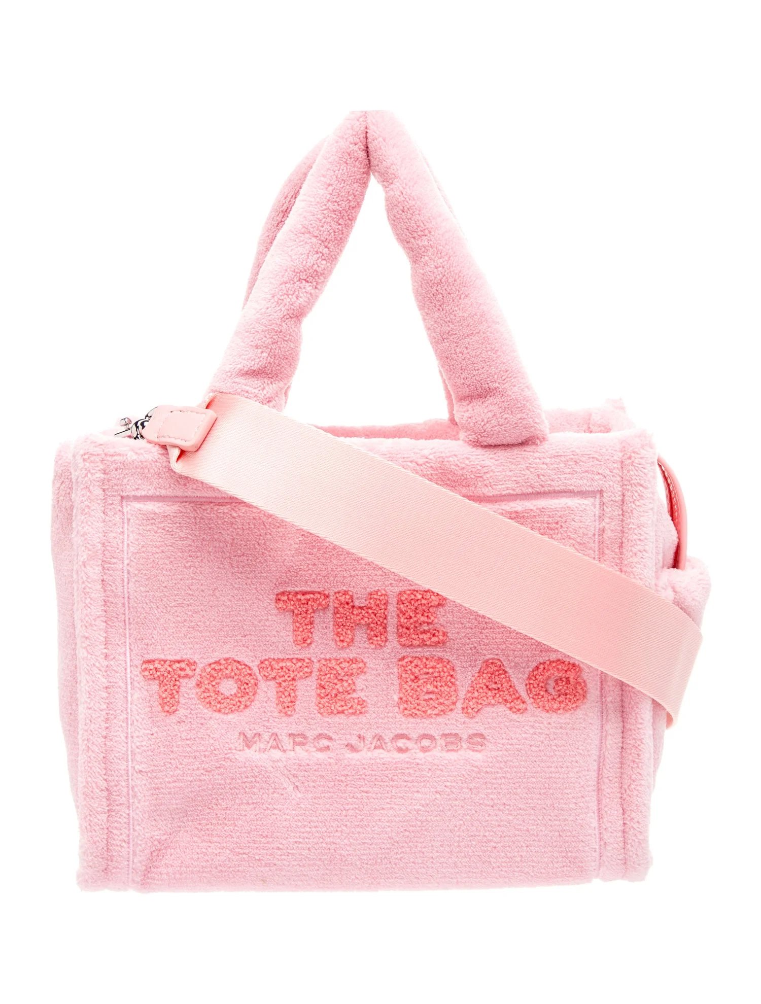 Terry Cloth Top Handle Bag